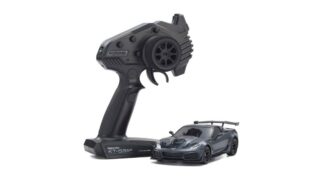 ミニッツRWDシリーズ レディセット シボレー コルベット ZR1 シャドーグレーメタリック LEDライトユニット付 32334GM