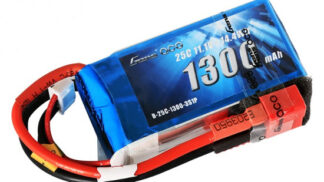 Gens ace 1300mAh 11.1V 25C 3S1P Lipoバッテリー Deans plug