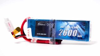 Gens ace 2600mAh 11.1V 25C 3S1P Lipoバッテリー Deans plug