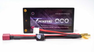 Gens ace 3200mAh 7.4V 60C 2S1P Lipoバッテリー Deans plug ハードケース