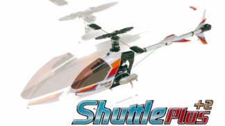 ヒロボー Shuttle Puls+2 シャトルプラス+2 半完成(OS32SX-H)エンジン付 0412-970