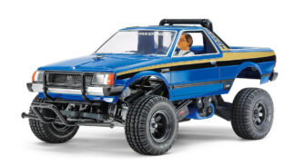 タミヤ 1/10RC スバル ブラット ブルーバージョン 47413