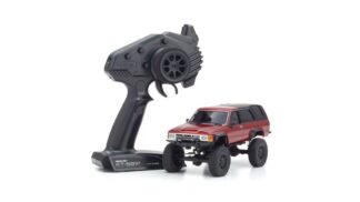 京商 電動 クローリングカー ミニッツ4×4シリーズ レディセット トヨタ 4ランナー(ハイラックスサーフ) メタリックレッド 32522MR