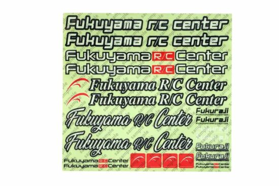 福山ラジコンセンター オリジナルステッカー STC-FRC