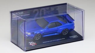 京商 オートスケールコレクション ミニッツAWD MA-020用 日産 スカイライン GT-R V・Spec Ⅱ Nur (R34) クロームブルー ミニッツ 20th Anniversaryスペシャルエディション MZP427CBL